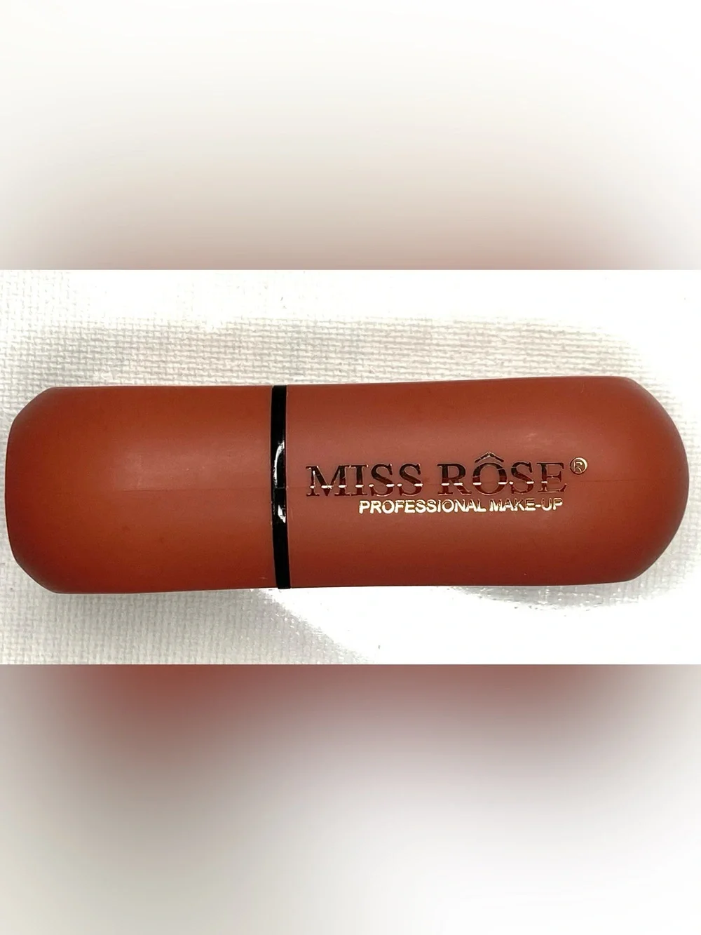 Miss rose  Matte Lipstick Case in Terracotta Brown